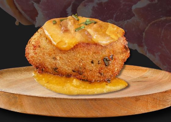 La 'Croqueta Crush' que ha sido votada como la mejor de Sevilla