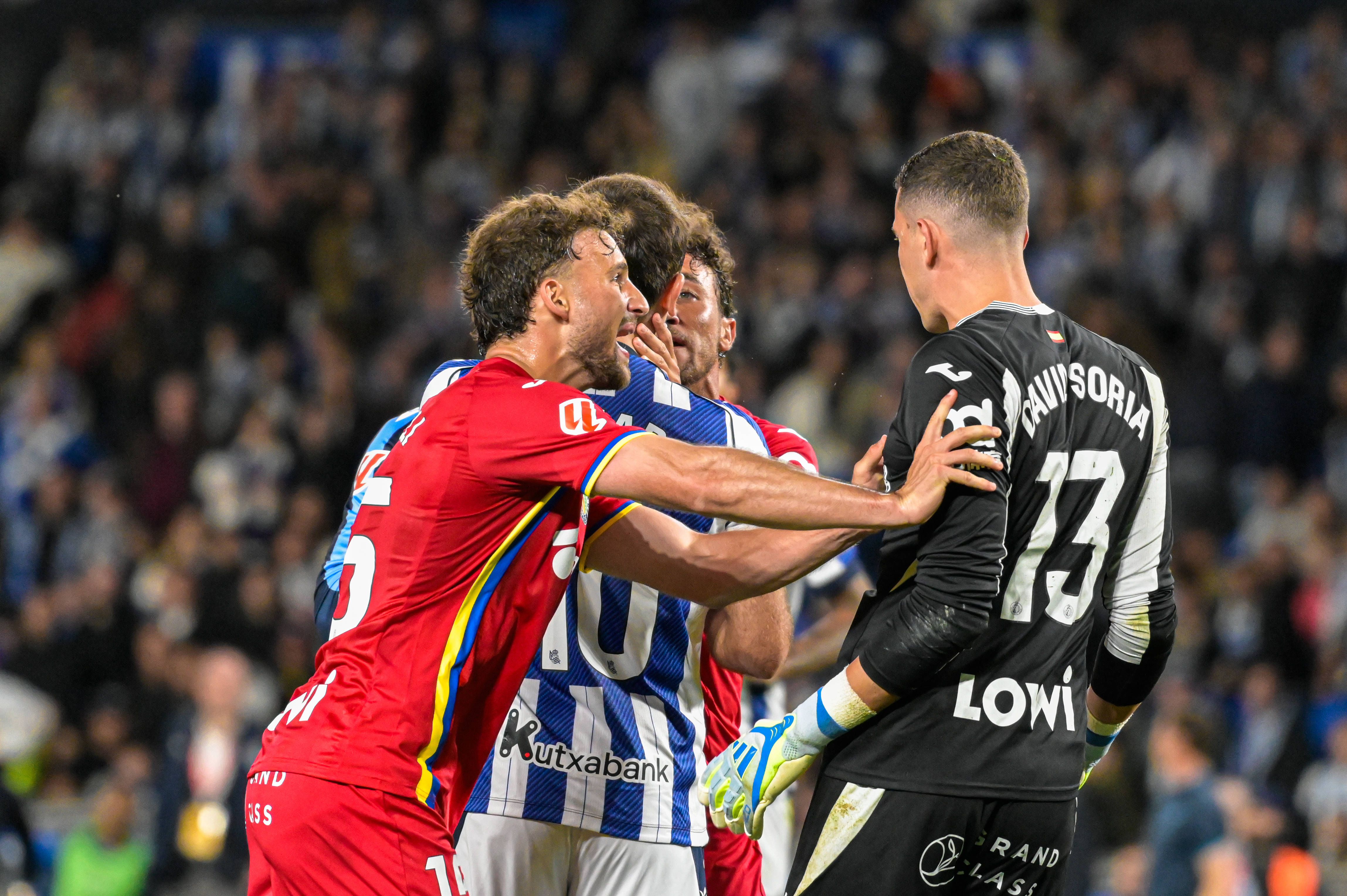 Matarazzo defiende a Oyarzabal de las acusaciones del Getafe: ﻿"Ha sufrido algunas palabras muy duras pero no es ese tipo de jugador"