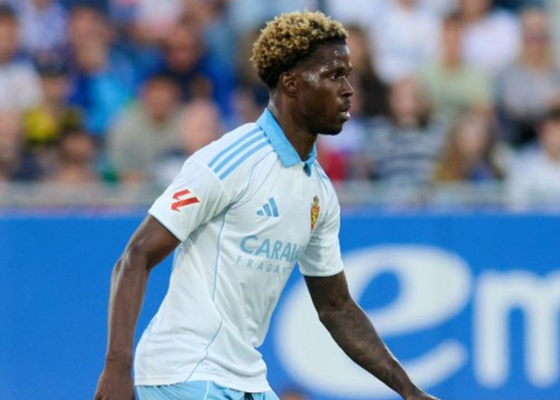 Paul Akouokou ha cumplido sanción pero vuelve a ser la principal ausencia en el Real Zaragoza 