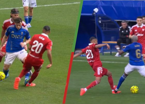 La polémica del Oviedo - Sevilla: las dos rojas perdonadas a Viñas y Sibo
