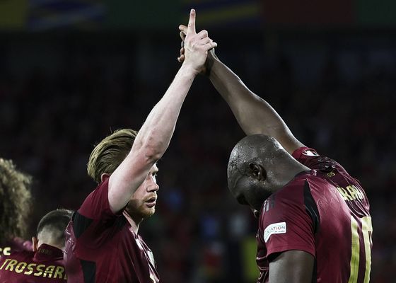 Bélgica 2-0 Rumanía: De Bruyne y Lukaku firman un recital