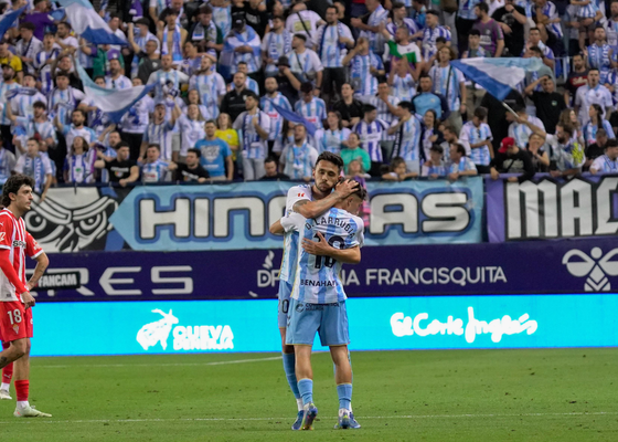 El Málaga, gravemente perjudicado