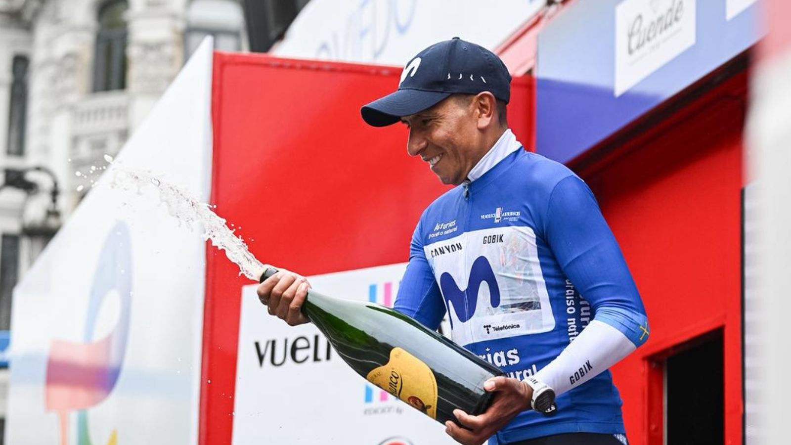 El Movistar Team cambia de planes con Nairo Quintana tras su gran triunfo en Asturias