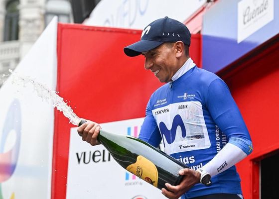 El Movistar Team cambia de planes con Nairo Quintana tras su gran triunfo en Asturias