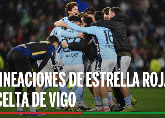 Estrella Roja - Celta de Vigo: Onces confirmados, horario, canal y dónde ver en TV y online el partido de la jornada 8 de la Europa League