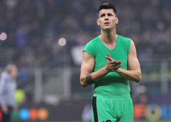 Morata se acuerda del Atleti en su presentación con el Milán