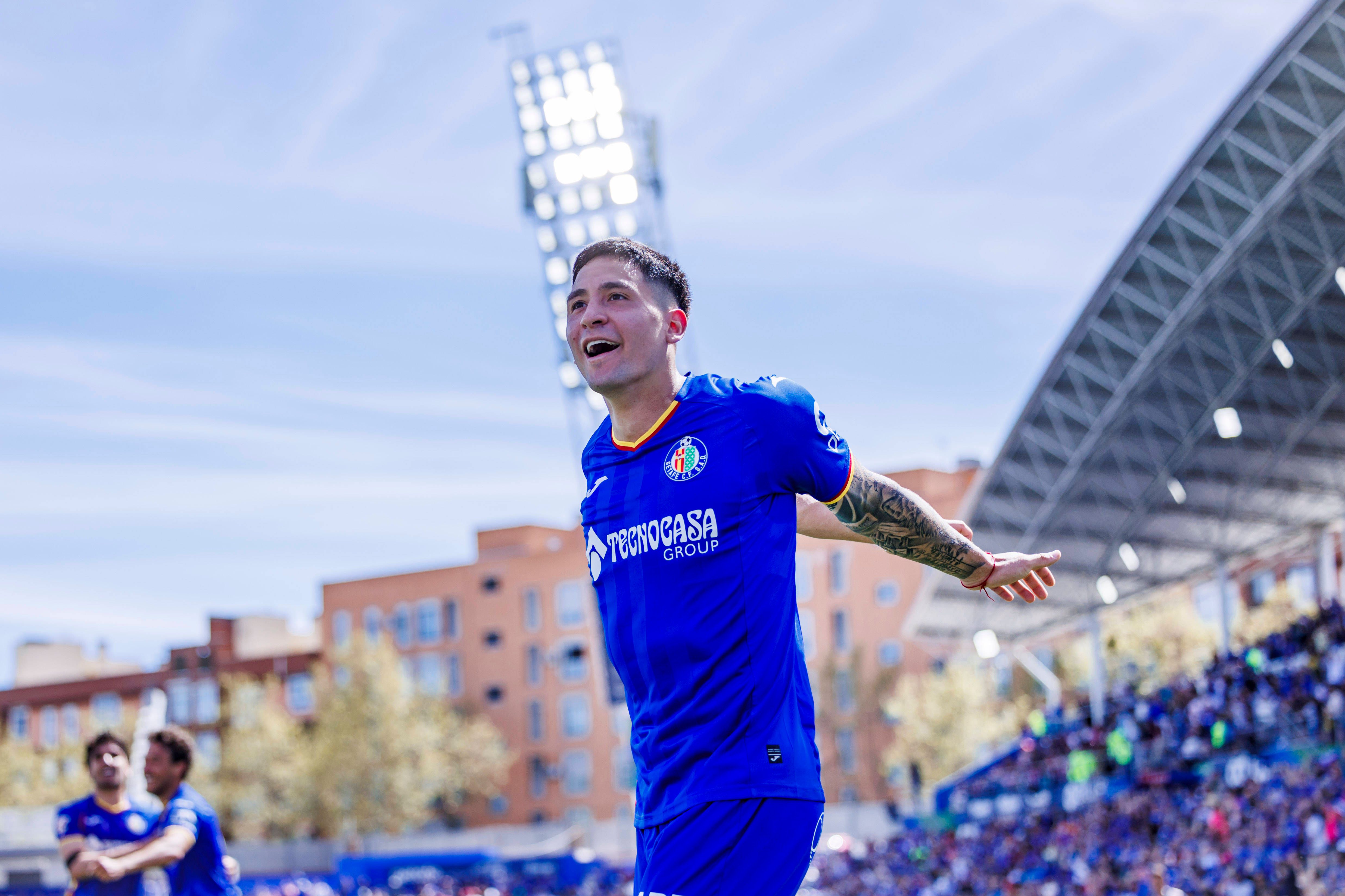 Satriano confirma frente al Athletic su gran momento de forma en el Getafe
