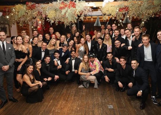 Así celebraron la entrada en 2024 los jugadores del Barcelona