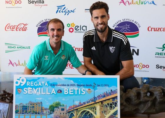 El Sevilla toma ventaja en la Regata Sevilla-Betis 2025