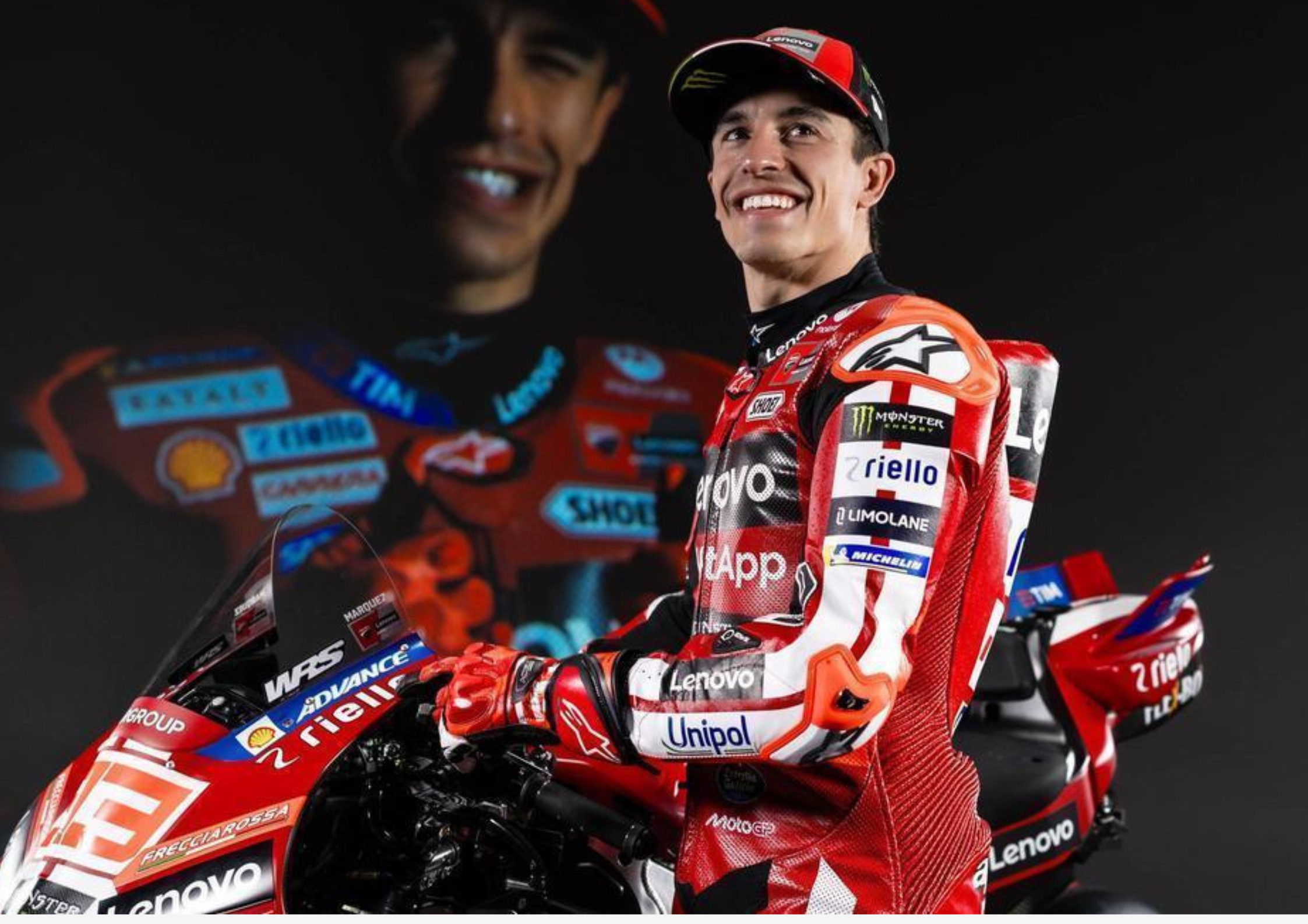 Marc Márquez ya tiene moto para defender el título: Ducati presenta su GP26 del centenario