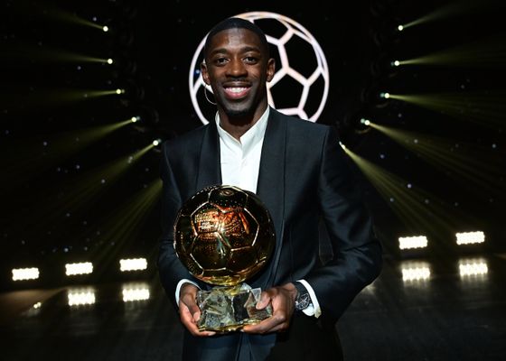 La primera reacción de Dembélé tras ganar el Balón de Oro