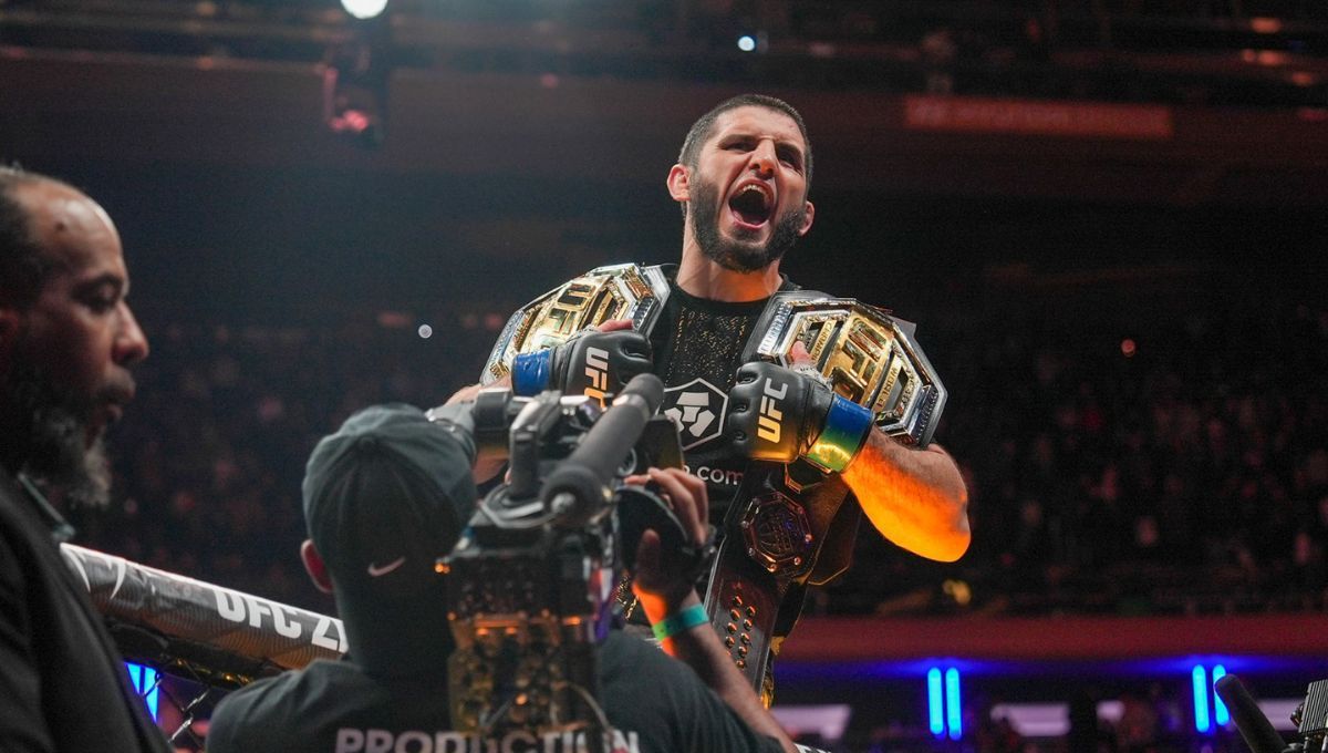 Histórico triunfo de Makhachev y desafío de Ilia Topuria en la UFC