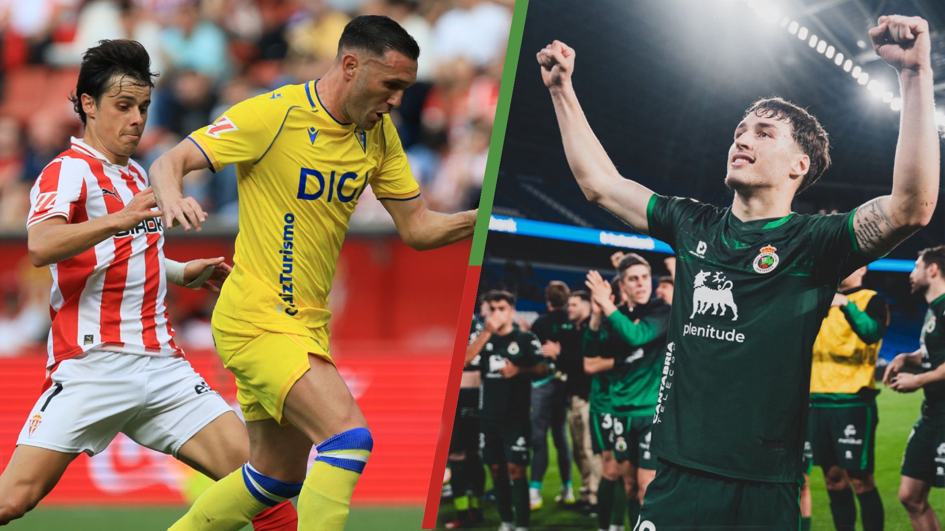 Cádiz, Real Zaragoza y Racing aprietan LaLiga Hypermotion: así puede cambiar todo en una jornada 38 de infarto