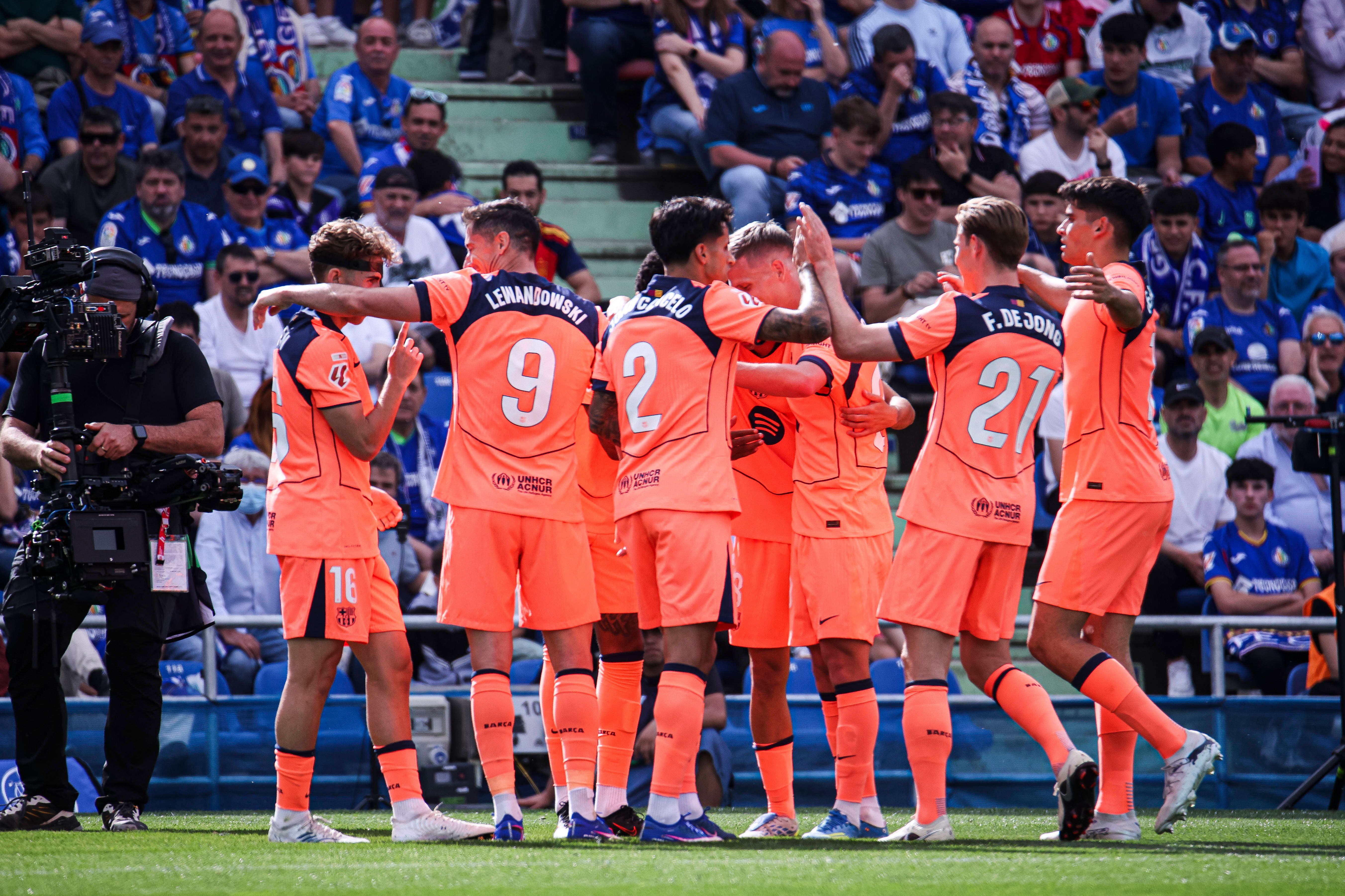 Getafe 0-2 Barcelona: Fermín y Rashford no dan tregua y acarician el título de LaLiga 