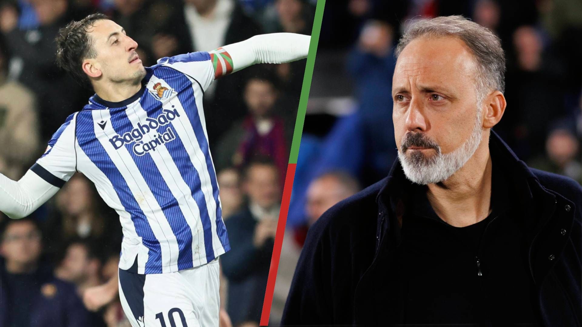 Oyarzabal, capitán de la Real Sociedad, revela el secreto del éxito de Pellegrino Matarazzo: "Ha caído de pie, transmitiendo buena energía"