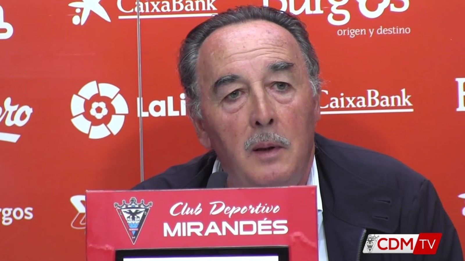 Alfredo de Miguel plantea su dimisión y la venta del club Mirandés