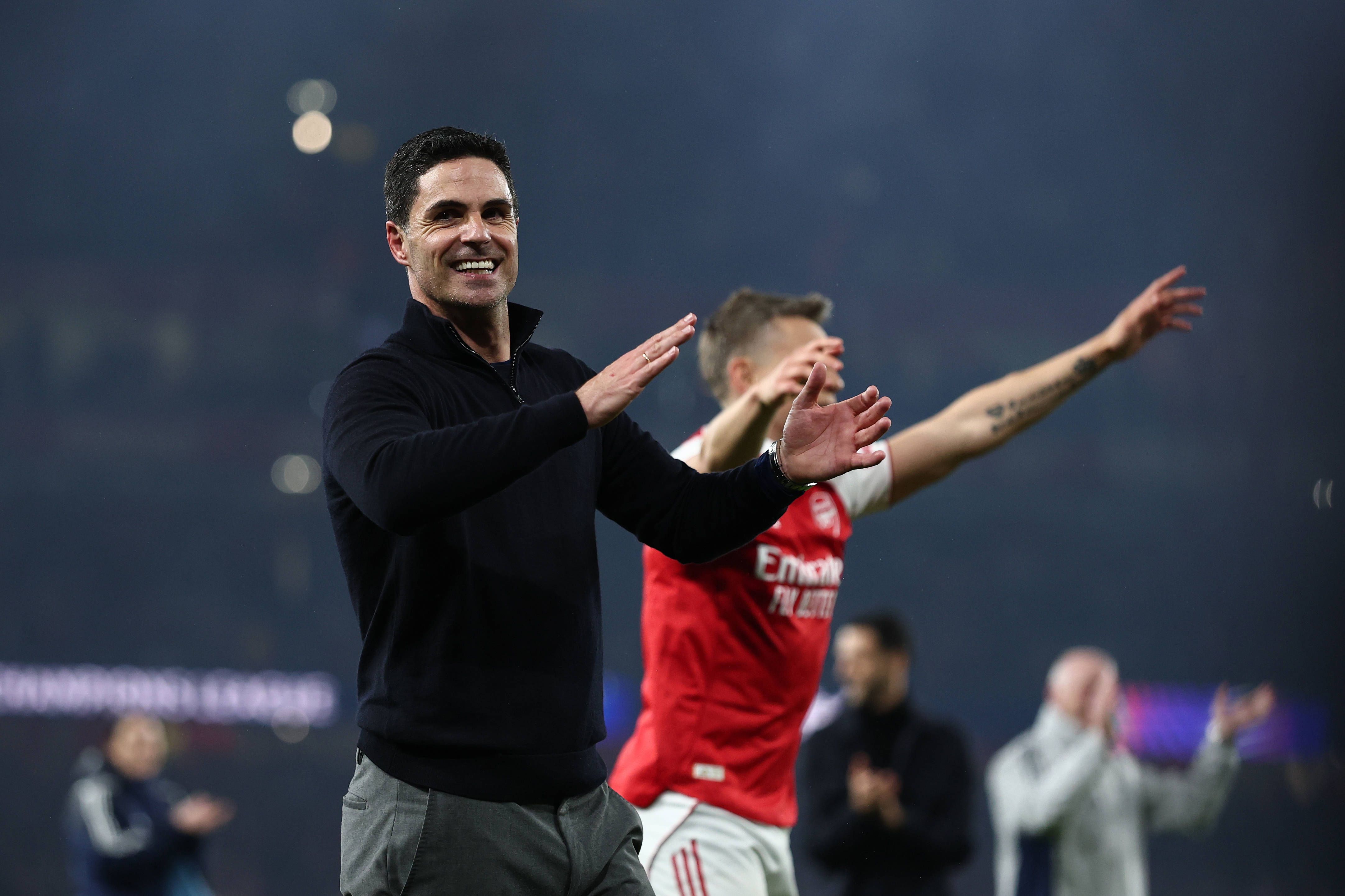 Arteta comprende a Simeone tras el pase del Arsenal a la final de la Champions: "Es muy duro cuando estás tan cerca y te lo quitan de la mano"