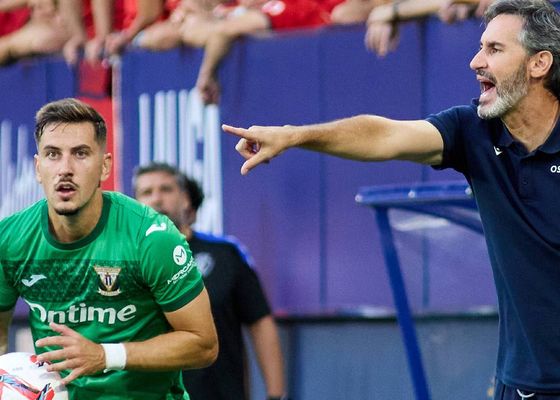 Vicente Moreno decepcionado con la primera mitad de su equipo