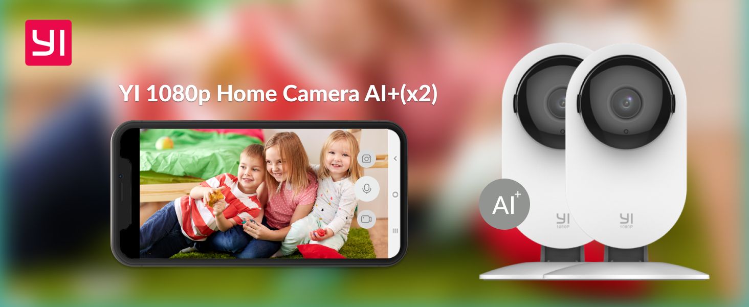 Vigila tu hogar con esta doble cámara interior Wi-Fi al 70% de descuento