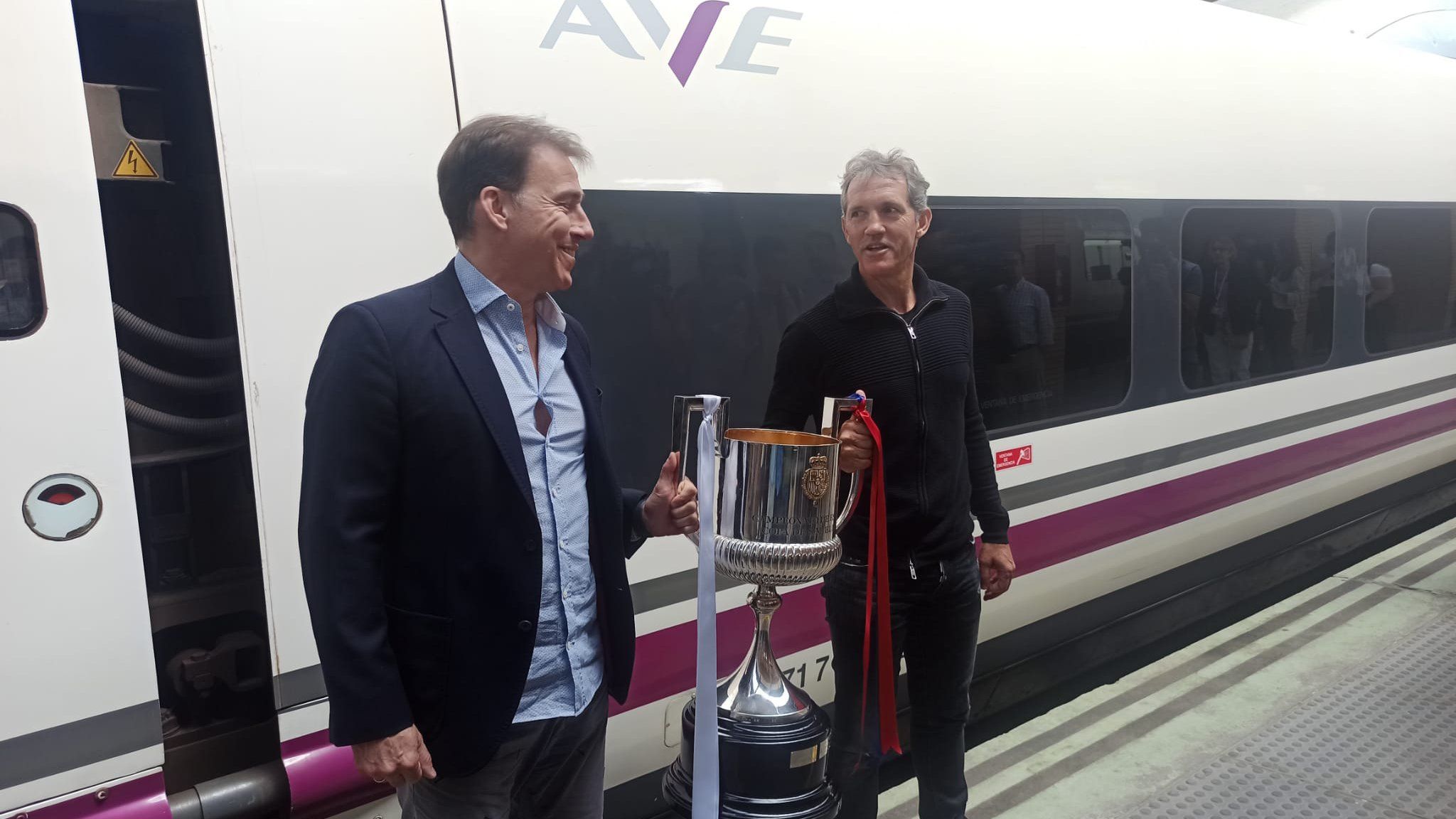 La Copa del Rey ya está en Sevilla