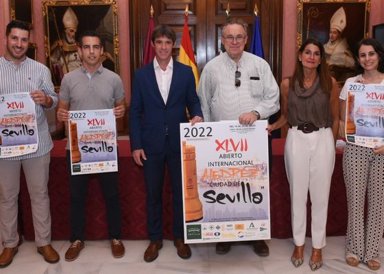 El XLVII Open Sevilla de Ajedrez vuelve a lo grande y recupera las partidas abiertas al público