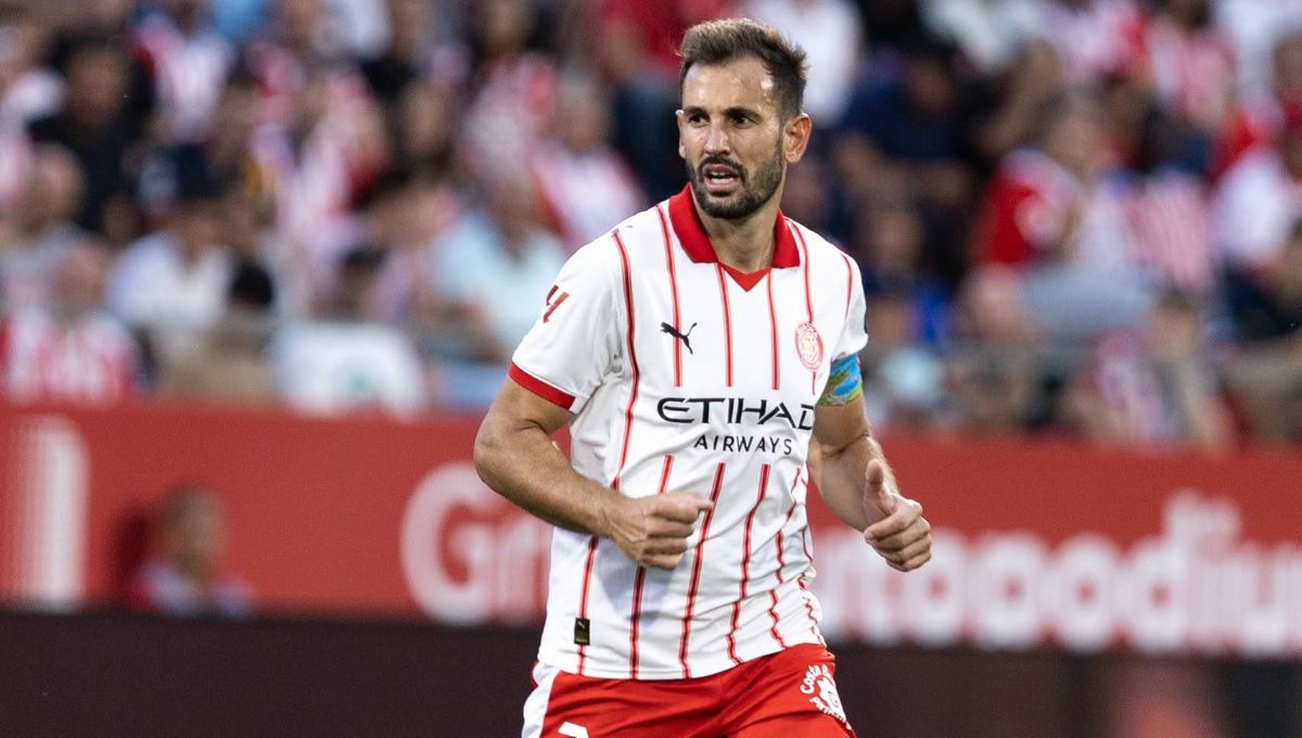 Stuani sigue siendo el sostén del Girona a sus 39 años