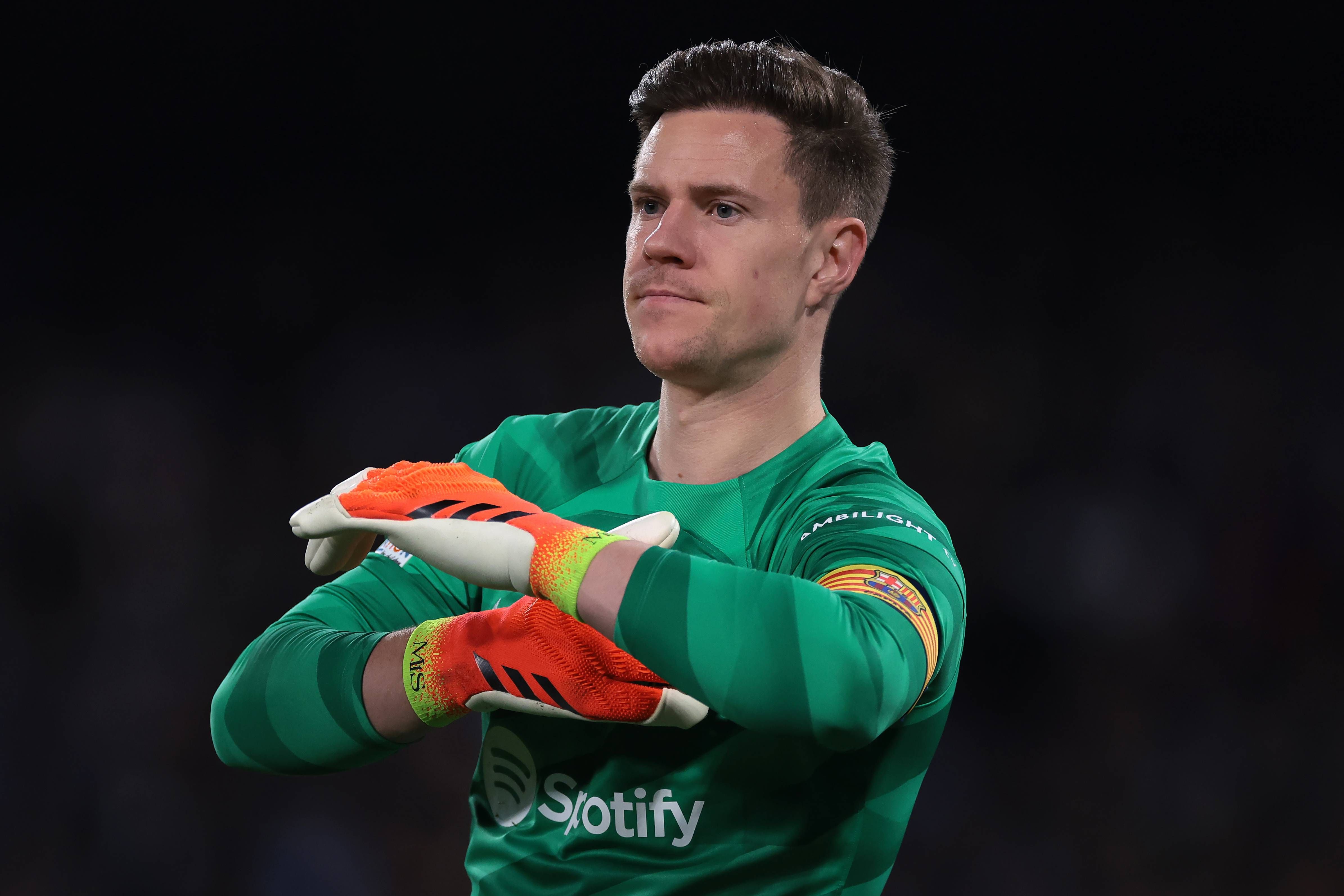 Ter Stegen se muerde la lengua ante una pregunta incómoda: "Me cuesta no contestar mal"