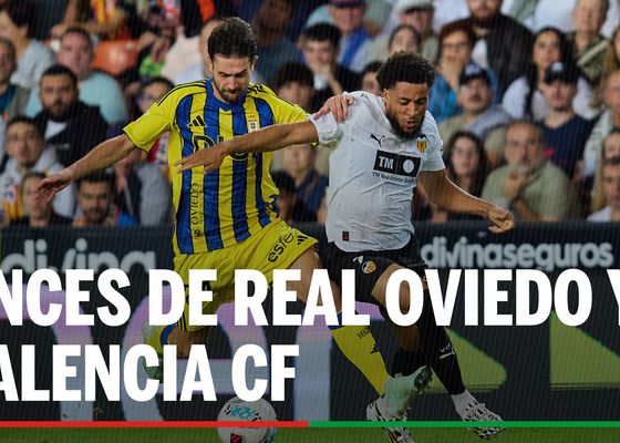 Alineaciones Real Oviedo - Valencia: Onces confirmados de Real Oviedo y Valencia en la jornada 28 de LaLiga EA Sports
