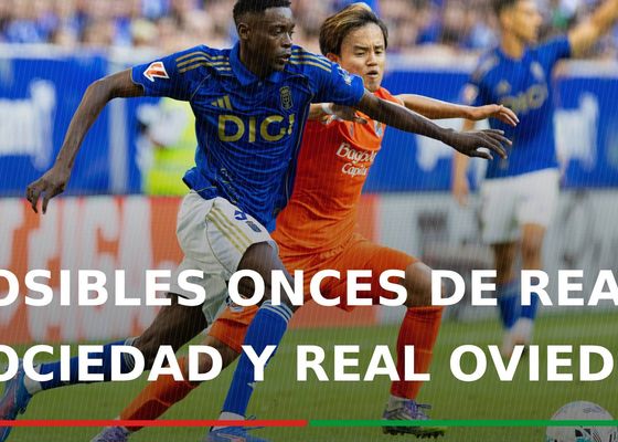 Alineaciones Real Sociedad - Real Oviedo: alineación confirmada del Real Sociedad y Real Oviedo en el partido de la jornada 25 de LaLiga