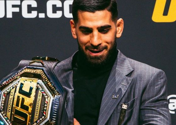 Ilia Topuria, centrado en lograr el cinturón del peso Ligero de la UFC
