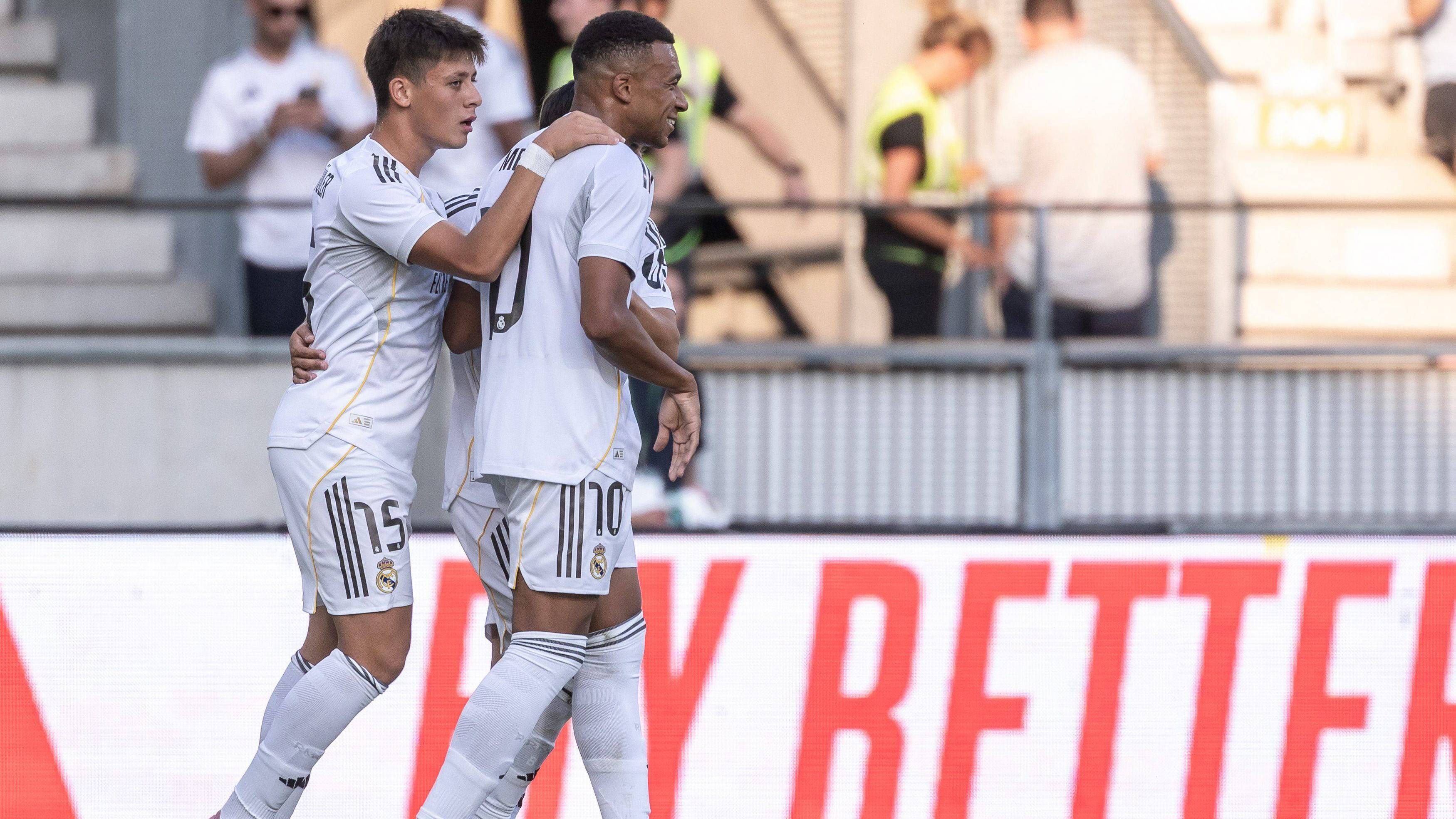 WSG Tirol 0-4 Real Madrid: Mbappé machaca al son de Arda Güler