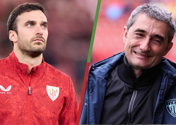 Lekue se olvida de la renovación por el Athletic Club para reforzar a Ernesto Valverde : "Estamos en las mejores manos posible para acabar la temporada de la mejor manera posible"