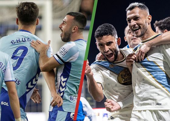 Así queda la clasificación en la jornada 39 de LaLiga Hypermotion tras la victoria de Deportivo, Málaga, Albacete y Valladolid