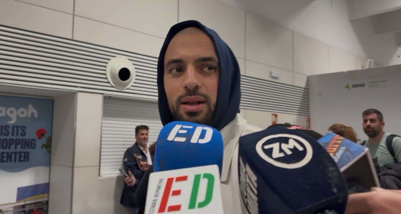Sofyan Amrabat llega a Sevilla y confirma sus buenas sensaciones: "Estoy muy bien; espero volver pronto y ayudar al equipo"