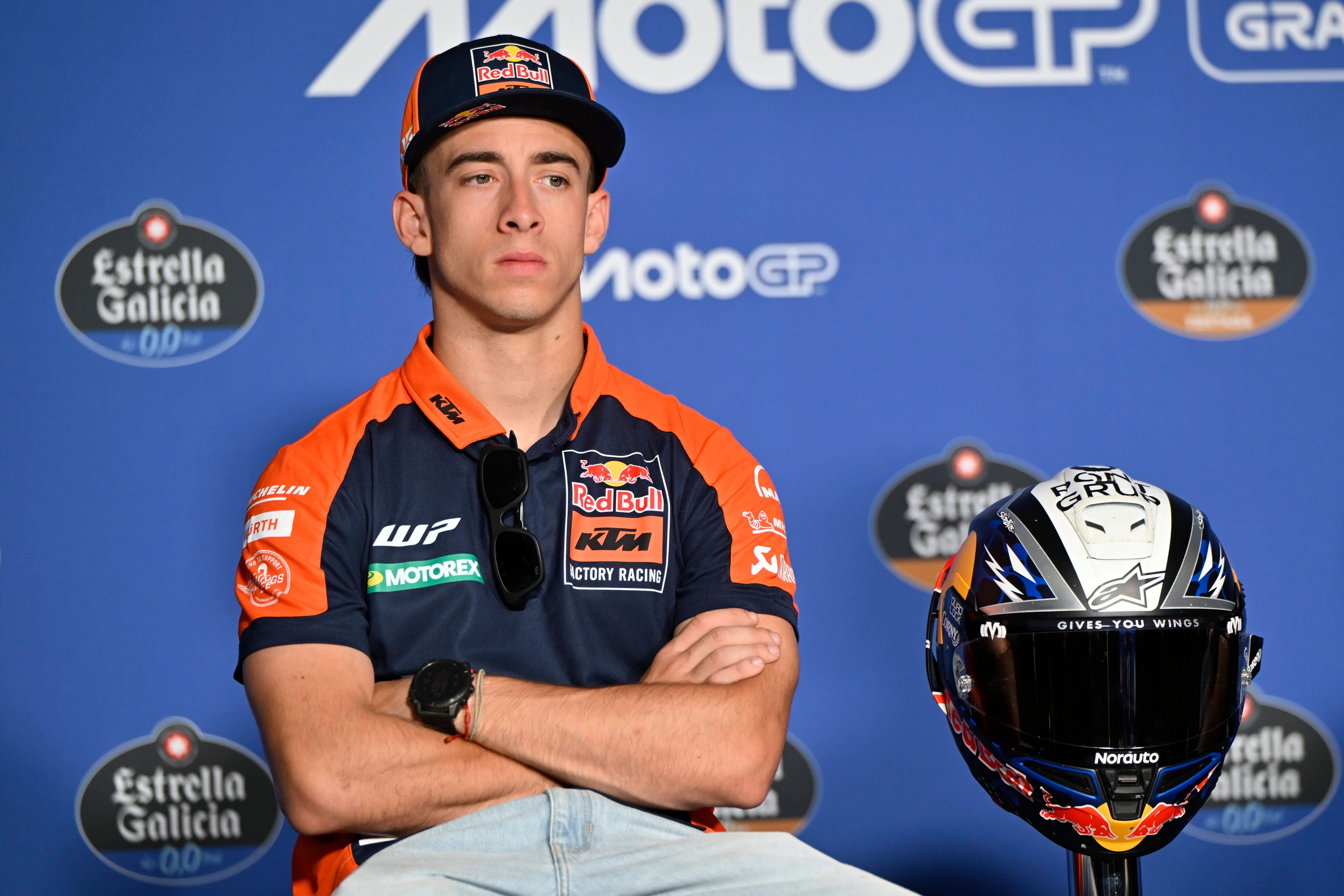 Pedro Acosta rebaja las expectativas en Jerez y da un toque a KTM