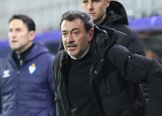 El Mirandés se estrella y Jesús Galván explota
