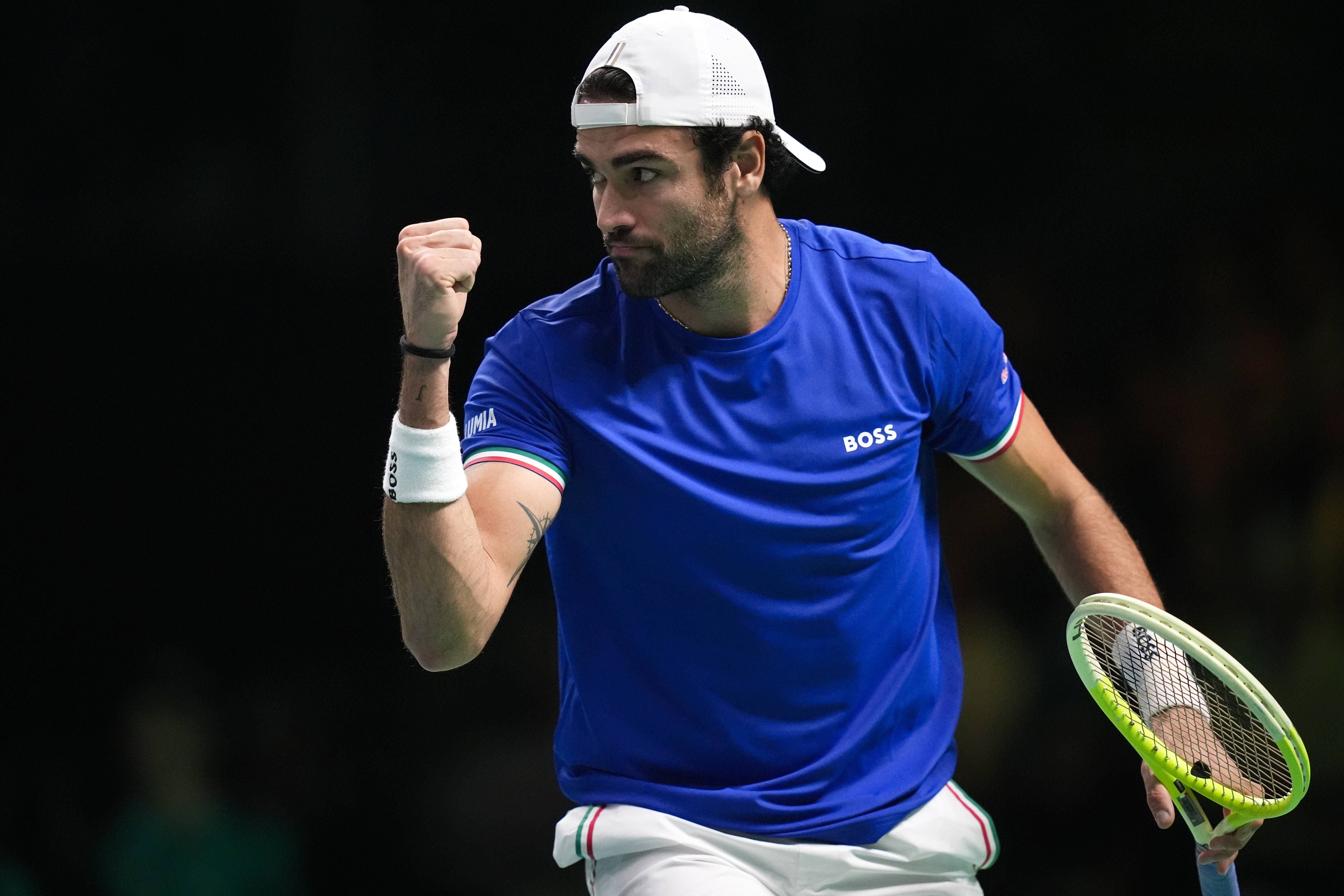 Berrettini mete en un lío a España en la Final de la Copa Davis, obligada a remontar
