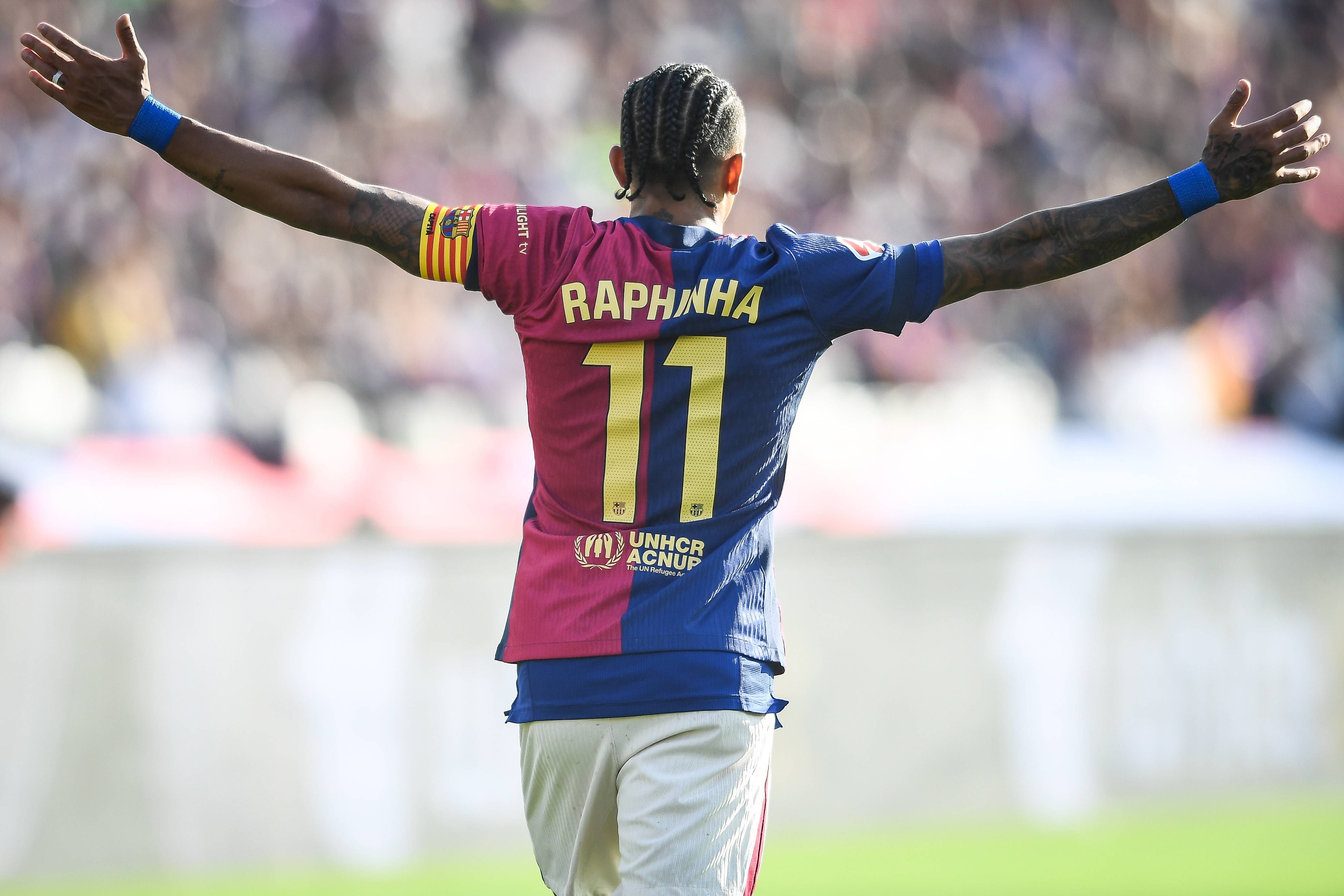 Las asombrosas cifras de Raphinha esta temporada