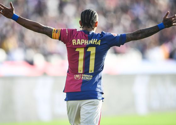 Las asombrosas cifras de Raphinha esta temporada