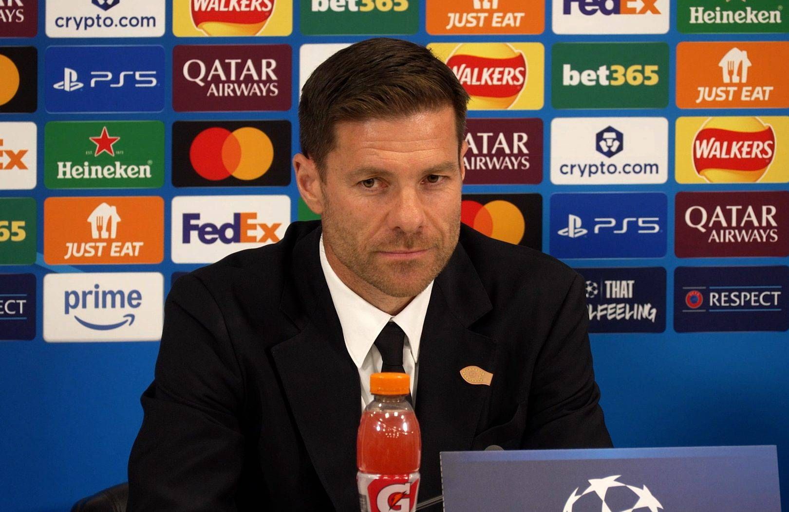 Xabi Alonso, antes de enfrentarse al Manchester City: "El equipo está unido y convencido de que podemos ganar mañana"
