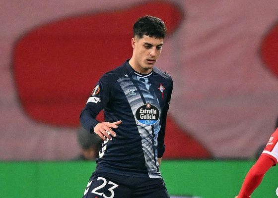 Hugo Álvarez, atacante del RC Celta, ambicioso: "Tenemos muchas ganas de poder llegar a lo más alto"
