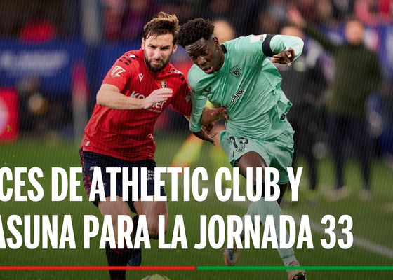 Athletic Club - Osasuna: alineaciones probables, horario, canal y donde ver en TV el partido de la Liga EA Sports
