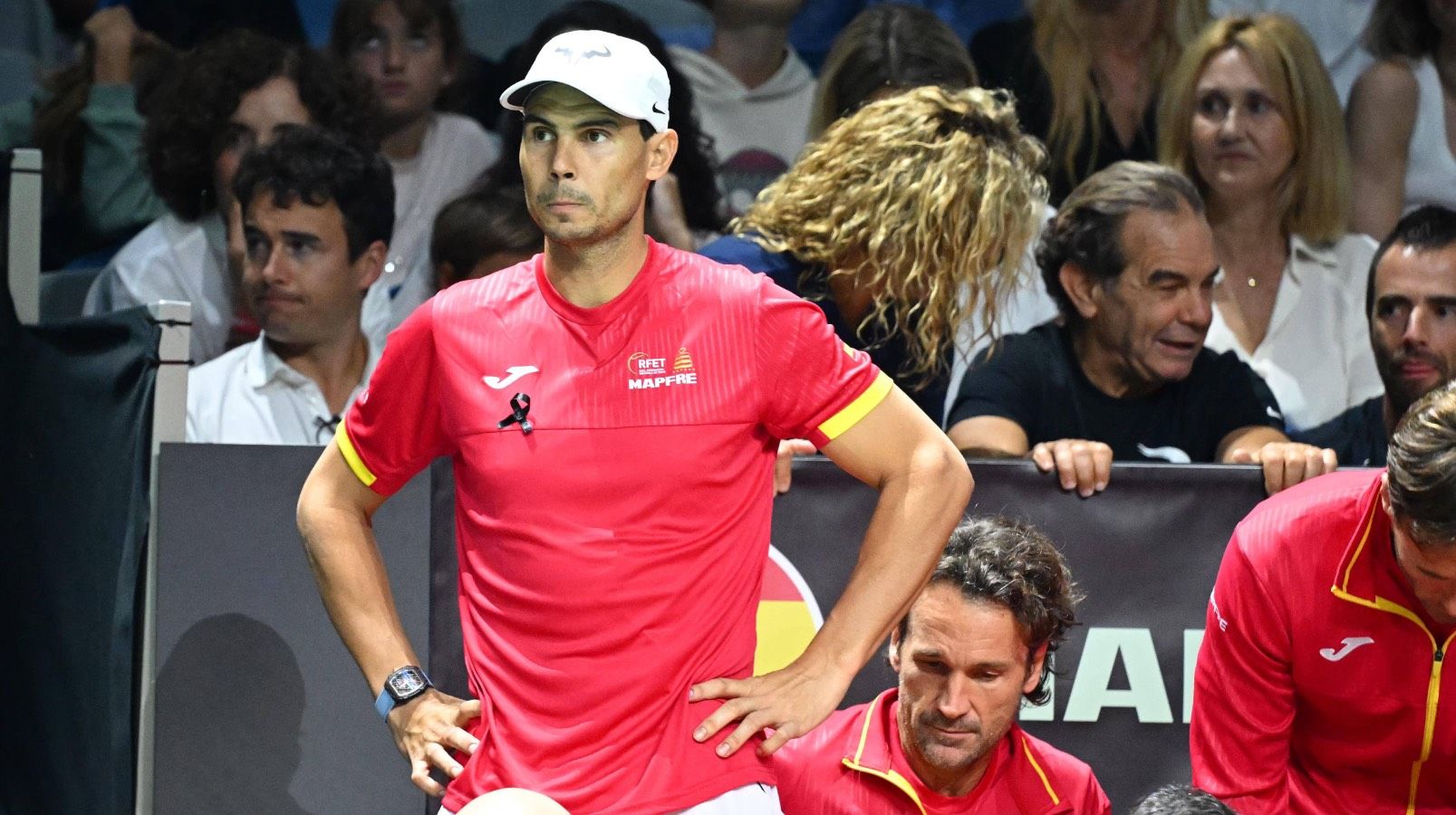 Feo adiós de Rafa Nadal
