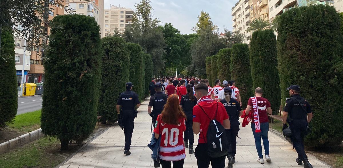 Los ultras del Granada rompen su silencio tras los incidentes de Cartagena