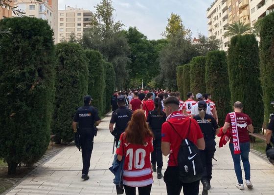 Los ultras del Granada rompen su silencio tras los incidentes de Cartagena