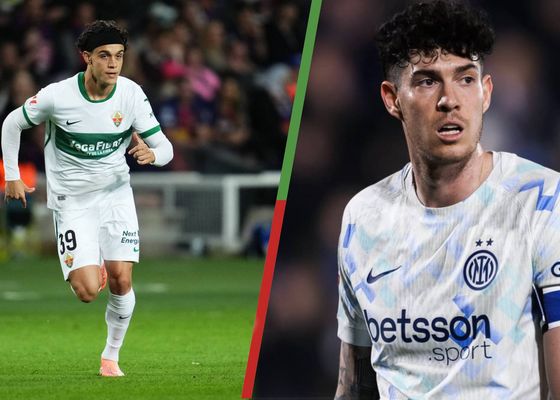 Héctor Fort, posible protagonista en la operación entre el Inter y el Barcelona por Bastoni