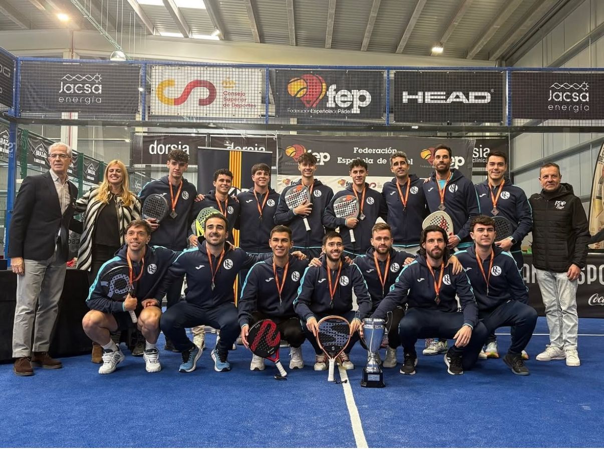 El Río Grande sevillano se proclama subcampeón de España de pádel por equipos