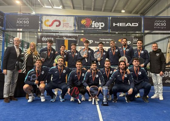 El Río Grande sevillano se proclama subcampeón de España de pádel por equipos
