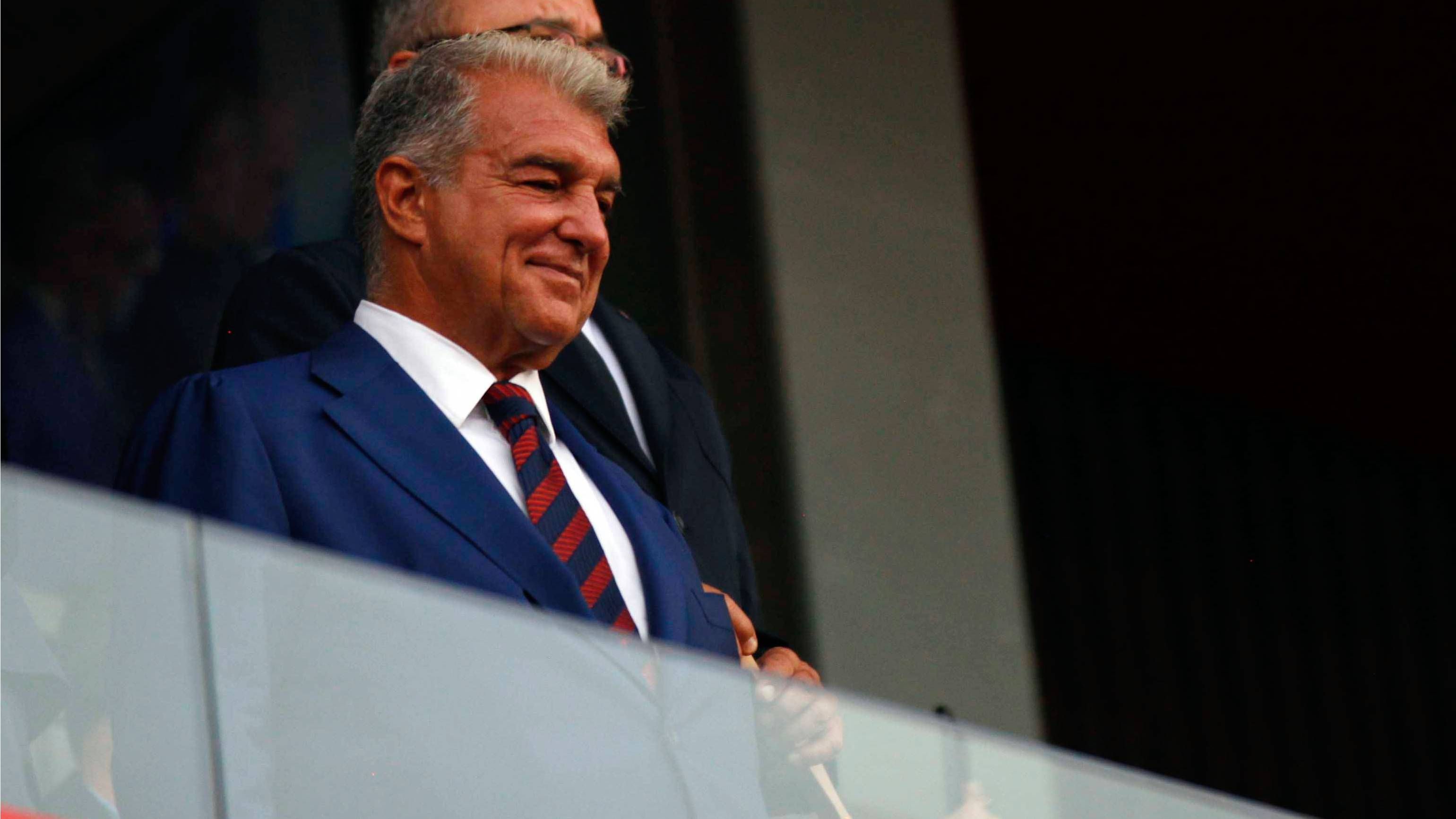 “Que siga la racha del año pasado”: el deseo de Laporta antes del Clásico