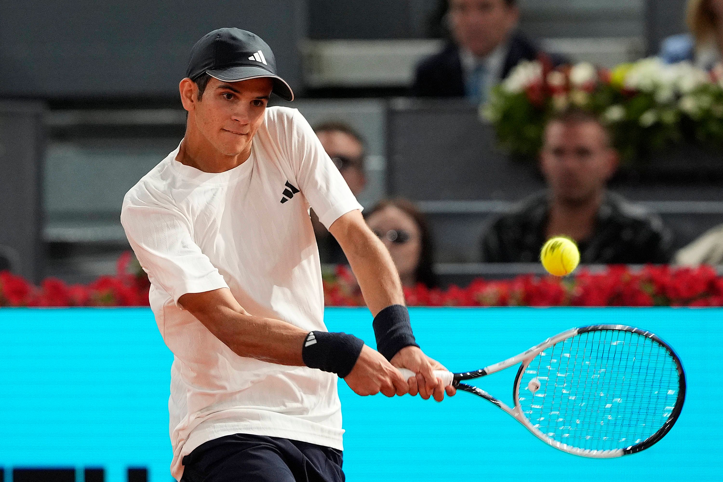 Rafa Jódar - Nuno Borges: Horario, canal y dónde ver hoy en TV y online el partido de Jódar en el Roma Open 2026